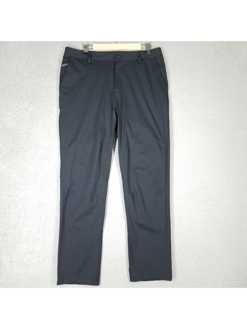 Rhone Commuter Pants Adult 35 x 31 Black Chino Golf Travel Stretch Office Men's